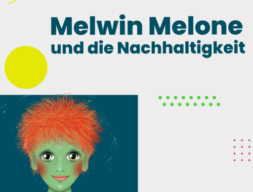 Grafik - Melwin Melone und die Nachhaltigkeit